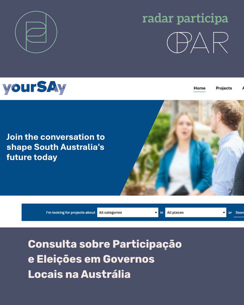 Consulta sobre Participação e Eleições em Governos Locais na Austrália