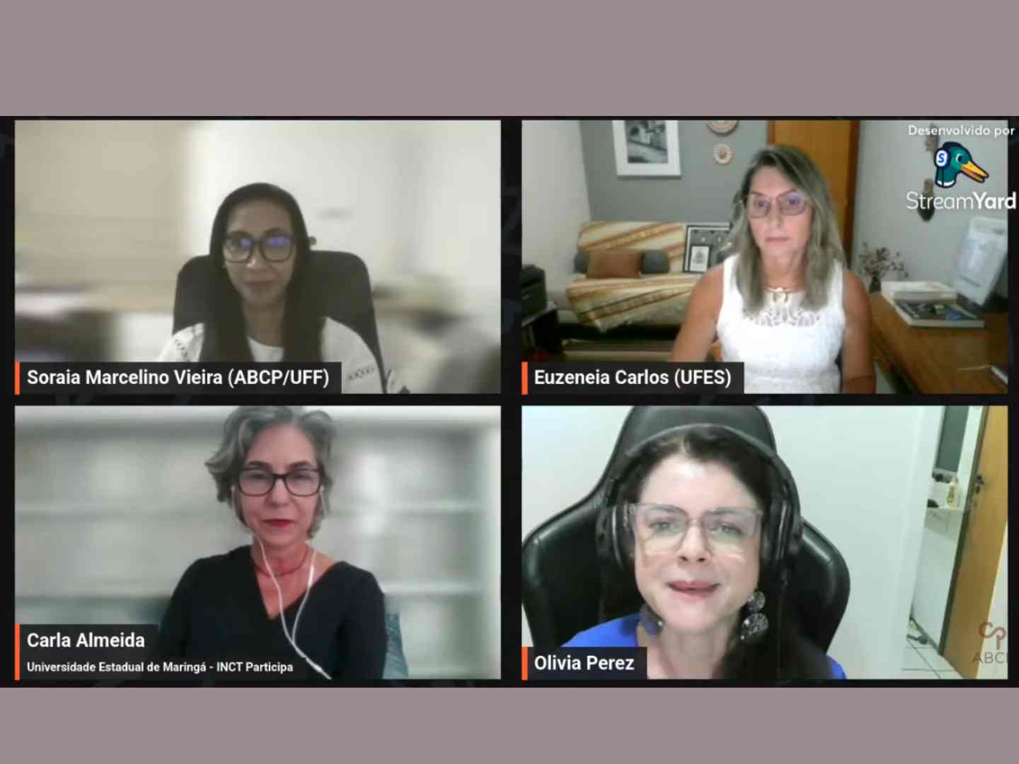 Disciplina colaborativa do INCT Participa inspira debate da ABCP sobre pós-graduação