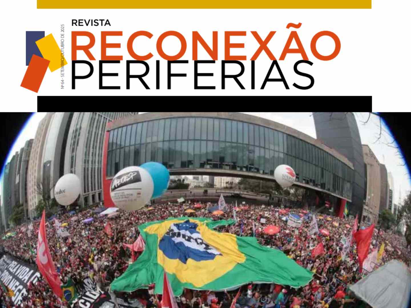 Contribua com a revista Reconexão Periferias com artigos sobre participação 